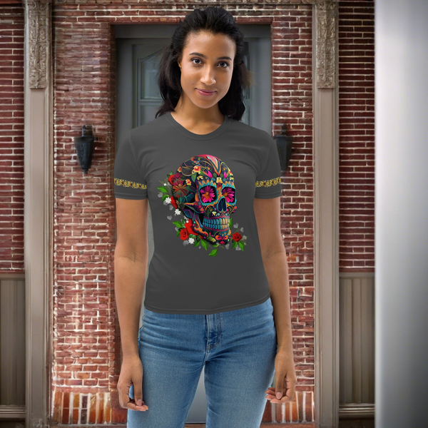 Dia de los Muertos All Over T-Shirt