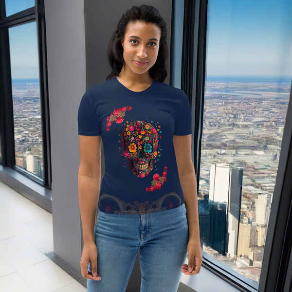 Dia de los Muertos All Over T-Shirt