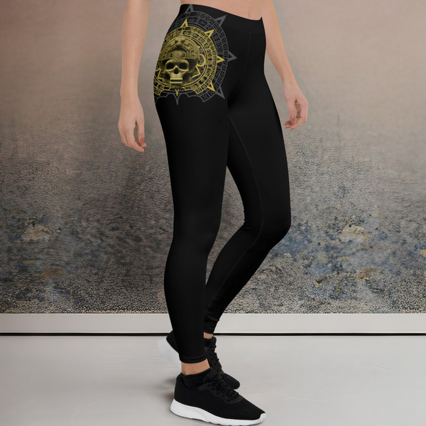 Aztec Mictlantecuhtli Leggings