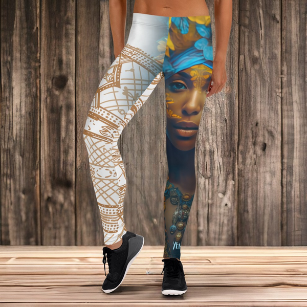 Yemanja Orixa Leggings
