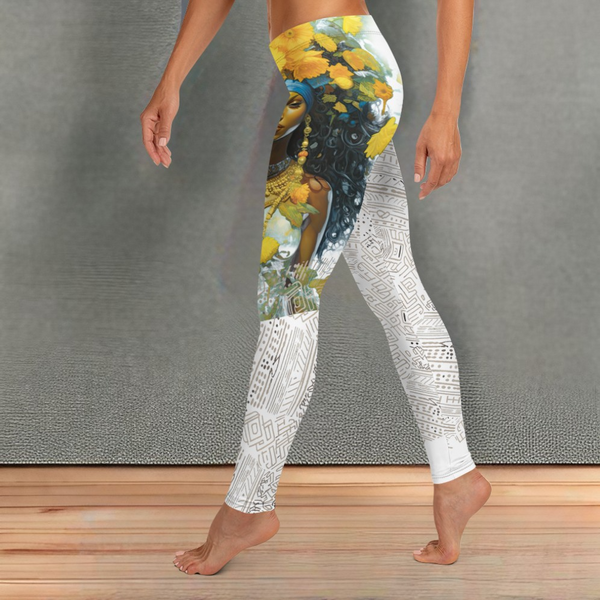 Yemanja Orixa Leggings