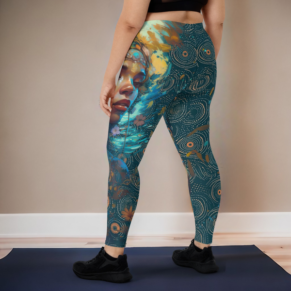 Yemanja Orixa Leggings