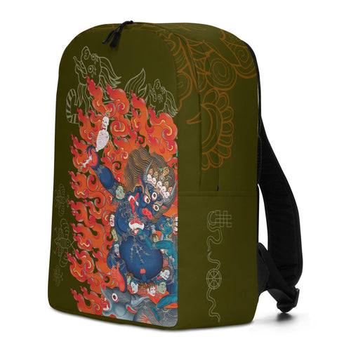 "Thangka Yama Collection Backpack embodying ancient wisdom"