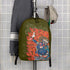 "Backpack from Thangka Yama Collection symbolizing life cycle"