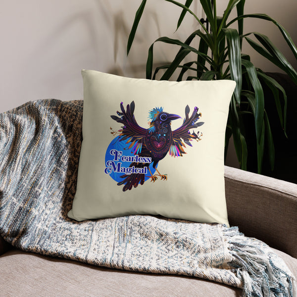 Crow Spirit Animals Pillow