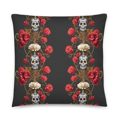 Roja Santa Muerte Pillow