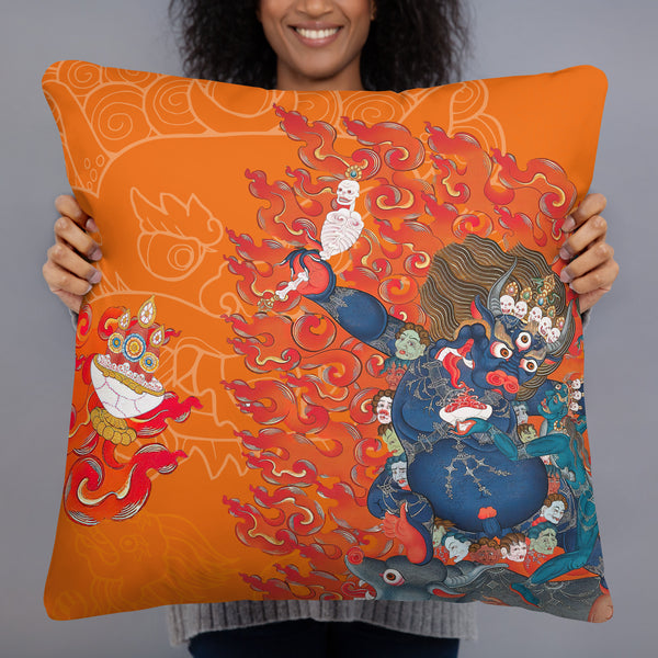 Yama Thangka Pillow