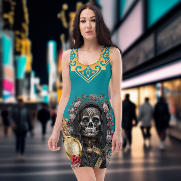 Negra Santa Muerte Dress