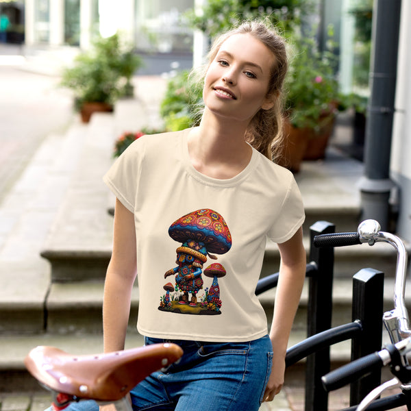 Shaman Hongos Cropped T-Shirt