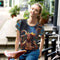 Duplicate All-Over Print Crop Tee