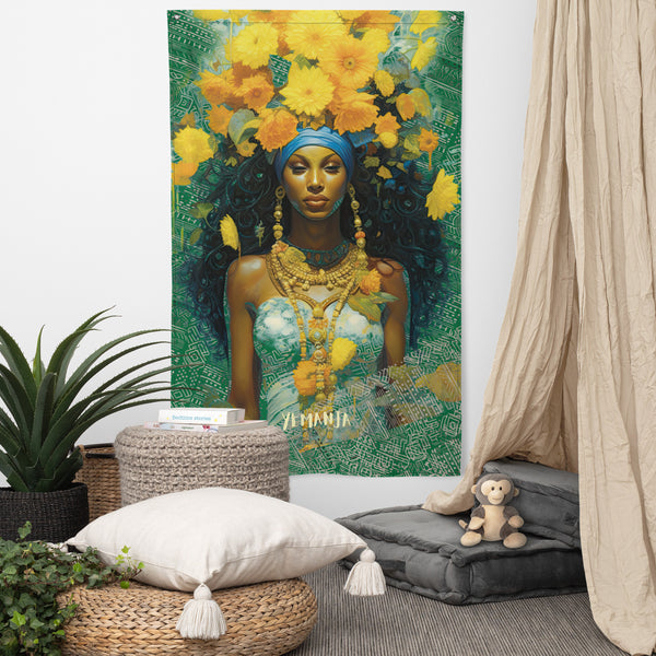 Yemanja Orixa Flag