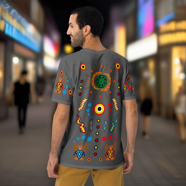 Deer Huicholes All Over T-Shirt