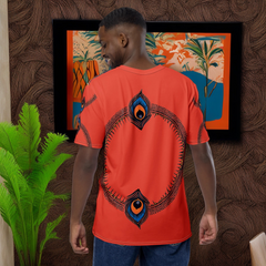 Krishna Hindu All Over T-Shirt
