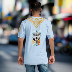 Blanca Santa Muerte All Over T-Shirt