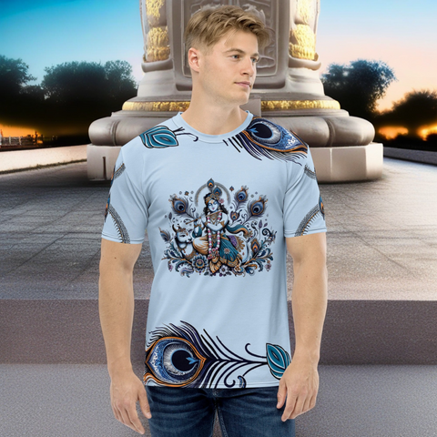 Krishna Hindu All Over T-Shirt