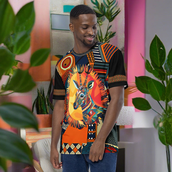 Gazelle Mama Africa All Over T-Shirt