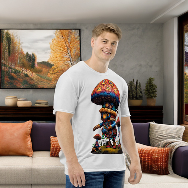 Shaman Hongos All Over T-Shirt