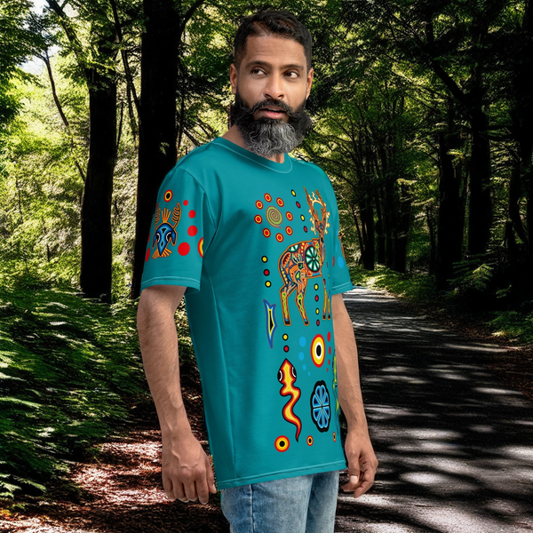 Deer Huicholes All Over T-Shirt
