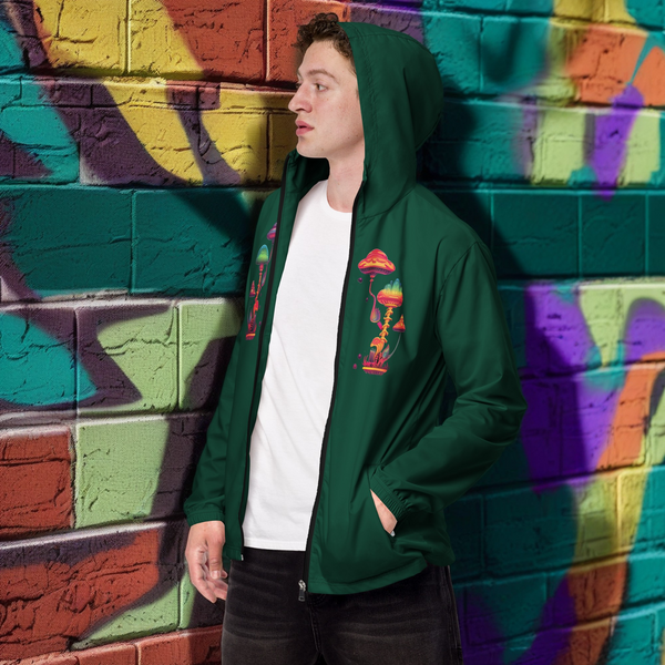 Magic Mushrooms Wind Jacket