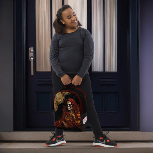 Roja Santa Muerte Backpack