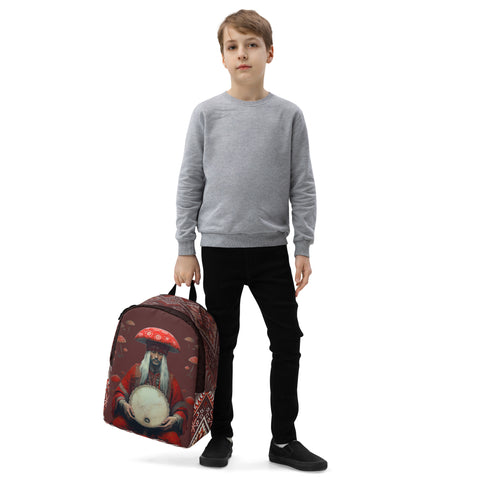 Backpack from the Amanita Collection reflecting Yakut traditional patterns