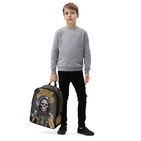 Santa Muerte Negra inspired Backpack from Cosmovisions collection