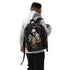 Santa Muerte Blanca Collection Backpack embodying spiritual narratives