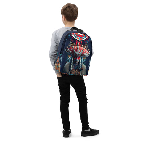 Backpack from the Amanita Collection reflecting Yakut traditional patterns