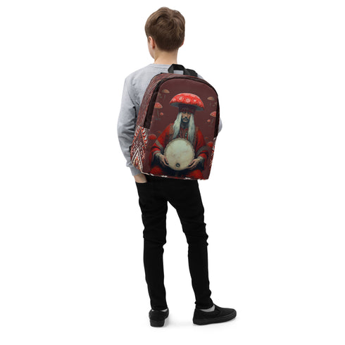 Backpack from the Amanita Collection reflecting Yakut traditional patterns