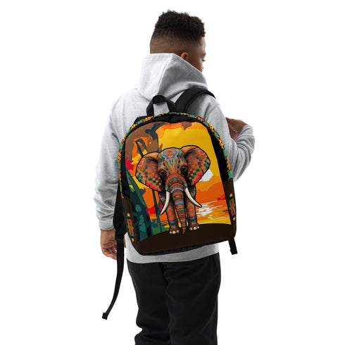 Elephant Mama Africa Backpack