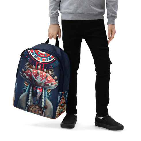 Backpack from the Amanita Collection reflecting Yakut traditional patterns