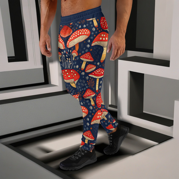 Cosmovisions' Amanita Collection Joggers, a journey into spiritual depth.