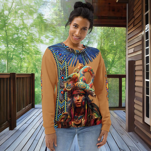 Ayahuasca Sweatshirt from Cosmovisions, a blend of tradition and modernity
