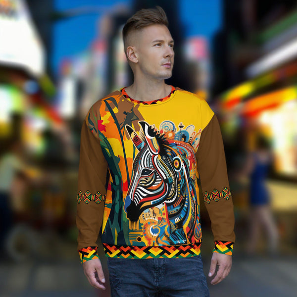 Zebra Mama Africa Sweatshirt