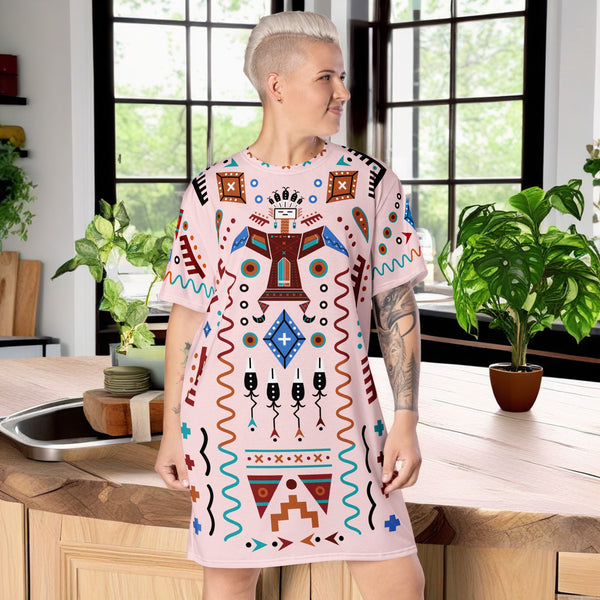 Navajo T-shirt Dress