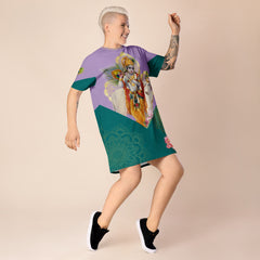 Krishna Hindu T-shirt Dress