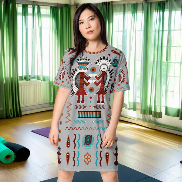 Navajo T-shirt dress