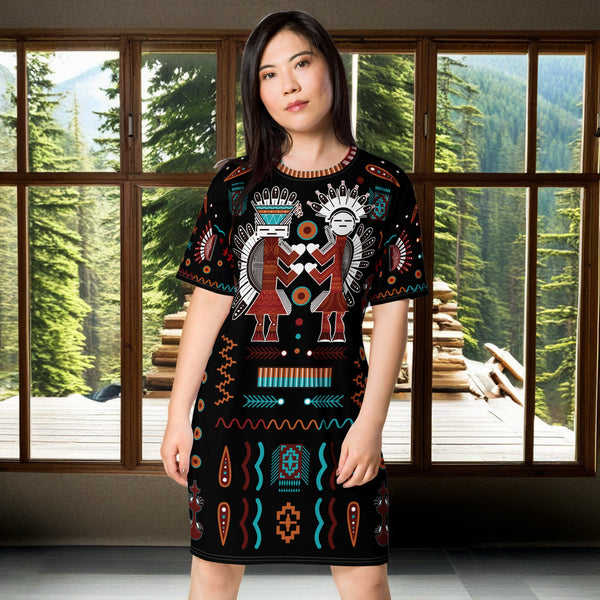Navajo T-shirt dress