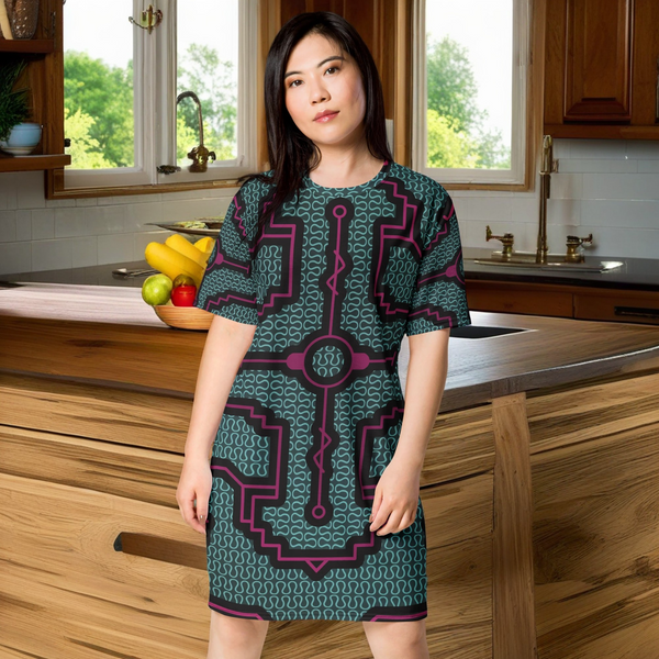 Shipibo T-Shirt Dress