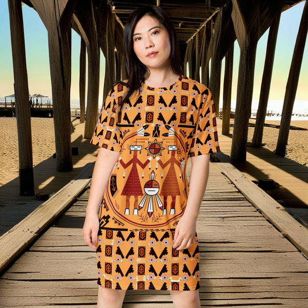 Navajo T-shirt dress