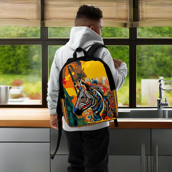 Zebra Mama Africa Backpack