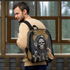 Santa Muerte Negra inspired Backpack from Cosmovisions collection