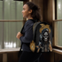Santa Muerte Negra inspired Backpack from Cosmovisions collection