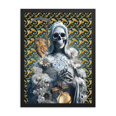 Blanca Santa Muerte Poster