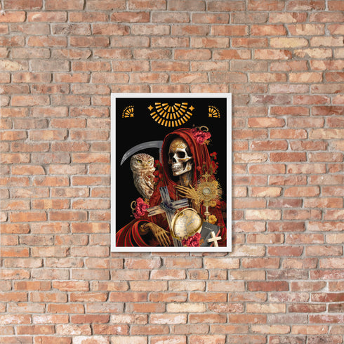 Roja Santa Muerte Poster