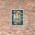 White Tara Thangka Poster