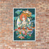 White Tara Thangka Poster