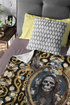 Negra Santa Muerte Blanket