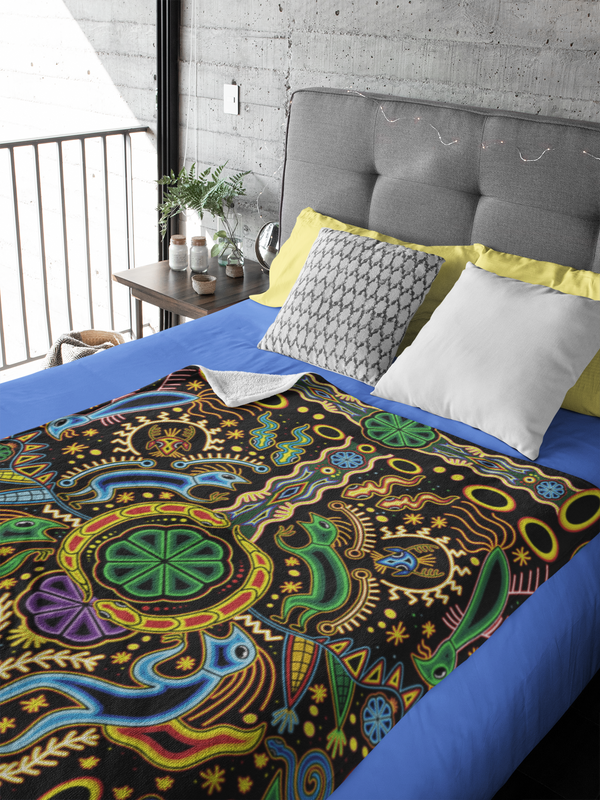 Huicholes Blanket