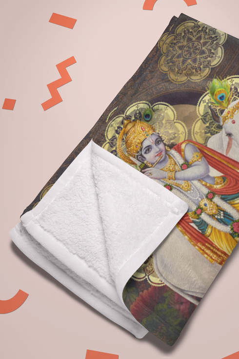 Krishna Hindu Blanket